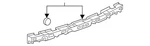 Genuine Gm Rear Bumper Fascia Center Bracket 94833091. Fixed Price $24.29.