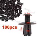 100 X Fit 8MM Hole Car Body Plastic Rivets Fastener Fender Bumper Push Pin Clips. Fixed Price $9.79.