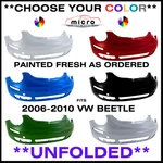 New Front Bumper For 2006-2010 Beetle Painted *choose Your Color* VW1000166. Fixed Price $421.94.