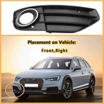 8K0807682H01C Fog Light Cover Grille Trim Right Side For Audi A4B8 Allroad Black. Fixed Price $34.99.
