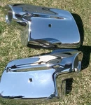 Chevy Rear Bumper Ends 1957 Chevrolet New. Fixed Price $498.95.