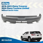 For 2018-2023/2024 Limited Chevy Traverse Rear Lower Bumper Cover W/o Sensor. Fixed Price $198.00.