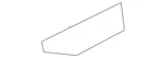 Genuine Nissan Bumper Cover Side Bracket 62223-JF00A. Fixed Price $45.00.