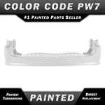 New Painted *PW7 White* Rear Bumper Cover For 2011-2020 Dodge Grand Caravan. Fixed Price $410.99.