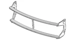 Genuine Gm Front Bumper Fascia Upper Stiffener 84664454. Fixed Price $261.54.