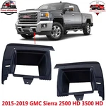 Front Bumper Tow Hook Covers Lh & Rh Textured For 15-19 Gmc Sierra 2500HD 3500HD. Fixed Price $94.43.