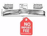 Dynacorn 1108A Front Bumper 1969-1972 G Truck Chrome Steel. Fixed Price $183.60.