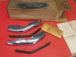 Nos 71 72 Mercury Marquis Colony Park Front Bumper Guard Kit D1MY-17996-B. Fixed Price $45.00.
