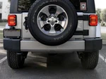 Mopar Sahara Rear Bumper Fascia, Silver, For 07-18 Jeep Wrangler Jk 1ML22TRMA. Fixed Price $180.00.