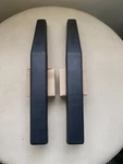 Nos Oem Gm 1977 1978 Chevrolet Truck C10 Front Bumper Guard Impact Strip Pair. Fixed Price $185.00.