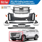Front Bumper Cover Grille Assembly For 2021-2024 Cadillac Escalade Luxury. Fixed Price $669.99.