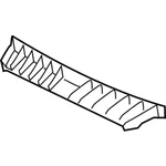 Genuine Mercedes-benz Oe Basic Carrier, Bumper 290-885-15-01. Fixed Price $202.82.