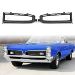 For 1967 Pontiac Gto Replace #9786207 Pair New Front Grille Inserts Surround. Fixed Price $135.00.