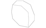Genuine Mazda Tow Eye Cap KL2F-50-A11-9U. Fixed Price $13.43.