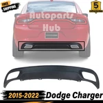 New Rear Lower Bumper Cover Valance Plastic Textured For 2015-2022 Dodge Charger. Fixed Price $67.00.