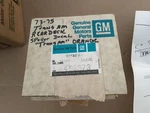Gm Nos Orange Trunk Decal For 1973-1978 Firebird Trans Am. Fixed Price $46.00.