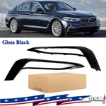 Pair Front Bumper Fog Light Grille Trim For Bmw G30 5-SERIES 2017-20 Gloss Black. Fixed Price $49.28.