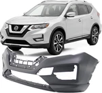 Compatible With Front Bumper Cover Fascia Nissan Rogue 2017 2018 2019 Sl Sv Hy. Fixed Price $288.99.