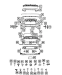 Genuine Mopar Fascia To Fender Bracket Right 68580660AB. Fixed Price $10.03.