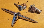 Trunk Handle 1949-52 Chevrolet Chevy Sedan Coupe Fleetline 1952 1950 1951. Fixed Price $711.11.