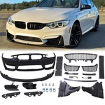 Perfect For 12-17 18 Bmw Series F30 Facelift M3 F80 Style Front Bumper Kit. Fixed Price $349.28.
