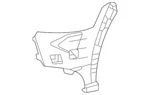Genuine Lexus Brake Air Duct 52822-0E010. Fixed Price $100.24.