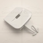 03-10 Porsche Cayenne 955 Rear Right Bumper Tow Hook Cover Cap White 7L5807450. Fixed Price $39.00.