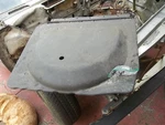 72-89 Mercedes 450 380 560 Slc Trunk Spare Tire Cover W/screws 107 693 00 33. Fixed Price $79.99.
