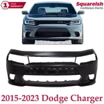 New Front Bumper Cover Primed With Hood Scoop For 2015-2023 Dodge Charger. Fixed Price $289.00.
