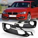 Pair Front Bumper Fog Light Grill Cover Trim For Bmw Series F30 F31 2012-2015. Fixed Price $39.98.