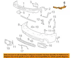 Gm Oem 03-07 Silverado 1500 Classic Bumper Components-filler 89044506. Fixed Price $69.42.