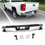 Chrome Rear Steel Step Bumper Assembly For 2014-2019 Chevy Chevrolet Silverado. Fixed Price $478.99.