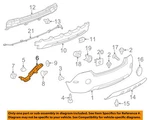 Gm Oem 08-15 Captiva Sport Rear Bumper Components-cover Support 94526071. Fixed Price $47.34.