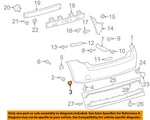 Toyota Oem 2008-2011 Scion Xb Rear Bumper Cover Hole Left 5216412070C0 Nip. Fixed Price $17.50.