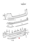 Genuine Audi Q4 E-tron F4B F4N Spoiler 89A8075219B9. Fixed Price $100.82.