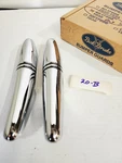 Set Of 2- Bob Drake 48-17996 1935 Ford Bumper Guard. Fixed Price $100.00.
