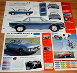 1970 Lancia Fulvia Coupe Specs Info Original Poster Brochure Vintage Print. Fixed Price $19.99.