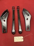 1965 Original Gm Oldsmobile F-85, Cutlass & 442 Rear Bumper Brackets. Fixed Price $195.00.