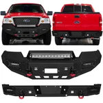 Vijay Steel Front/rear Bumper 2004-2005 Ford F150 W/winch Plate & Led Lights. Fixed Price $439.99.