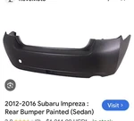 Bumper Cover Fascia Rear 57704FJ024 Sedan For Subaru Impreza Premium 2012-2016. Fixed Price $139.00.