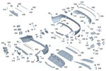 Genuine Mercedes-benz Bumper Holder 253-885-21-06. Fixed Price $17.82.