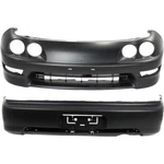 Front & Rear Bumper Cover Set Acura Integra Plastic 2-PCS 1998-2001. Fixed Price $1034.78.
