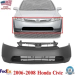Front Bumper Cover Primed Plastic For 2006-2008 Honda Civic. Fixed Price $147.88.