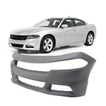 Primed Front Bumper Cover For 2015-2020 Dodge Charger Se Rt Sxt. Fixed Price $244.43.