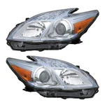 Headlights Front Lamps Pair Set For 10-11 Toyota Prius Left & Right. Fixed Price $188.00.
