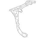 Genuine Mercedes-benz Bumper Cover Support Rail 297-880-58-04. Fixed Price $182.40.