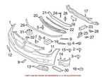 Genuine Oem Front Passenger Right Fog Light Trim 51117255370 For Bmw. Fixed Price $26.72.