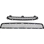 Bumper Face Bar Grille Set For 11-14 Bmw X3 Textured Black Front Upper And Lower. Fixed Price $67.12.