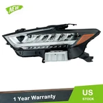 Headlight For 2019 2020 2021 Nissan Maxima Led Housing Chrome Driver Left Side. Fixed Price $381.17.