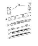 Genuine Mopar Rear Fascia 1ZU03JXWAB. Fixed Price $229.15.